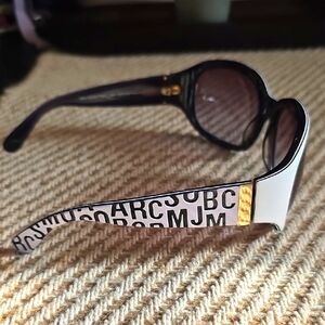Marc‎ Jacob's black and white sunglasses
